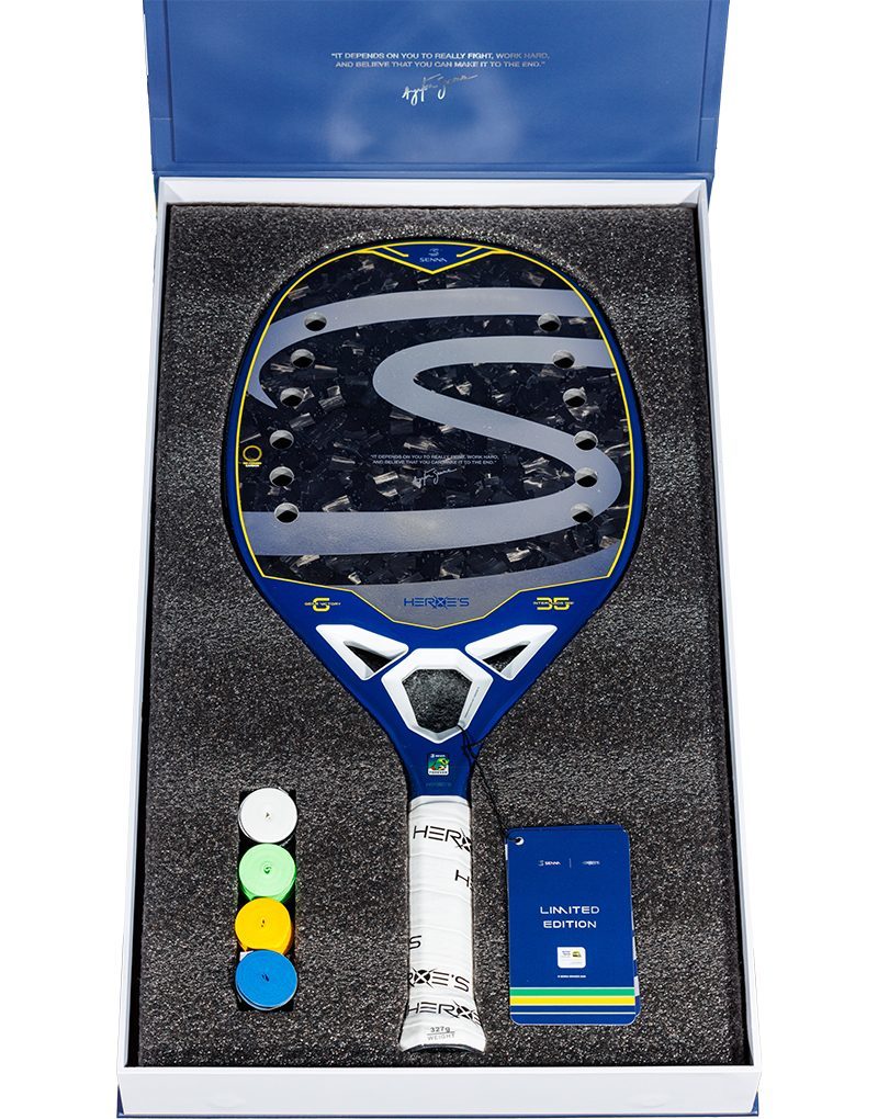 Raquete Heroe's x Senna 26 LTD