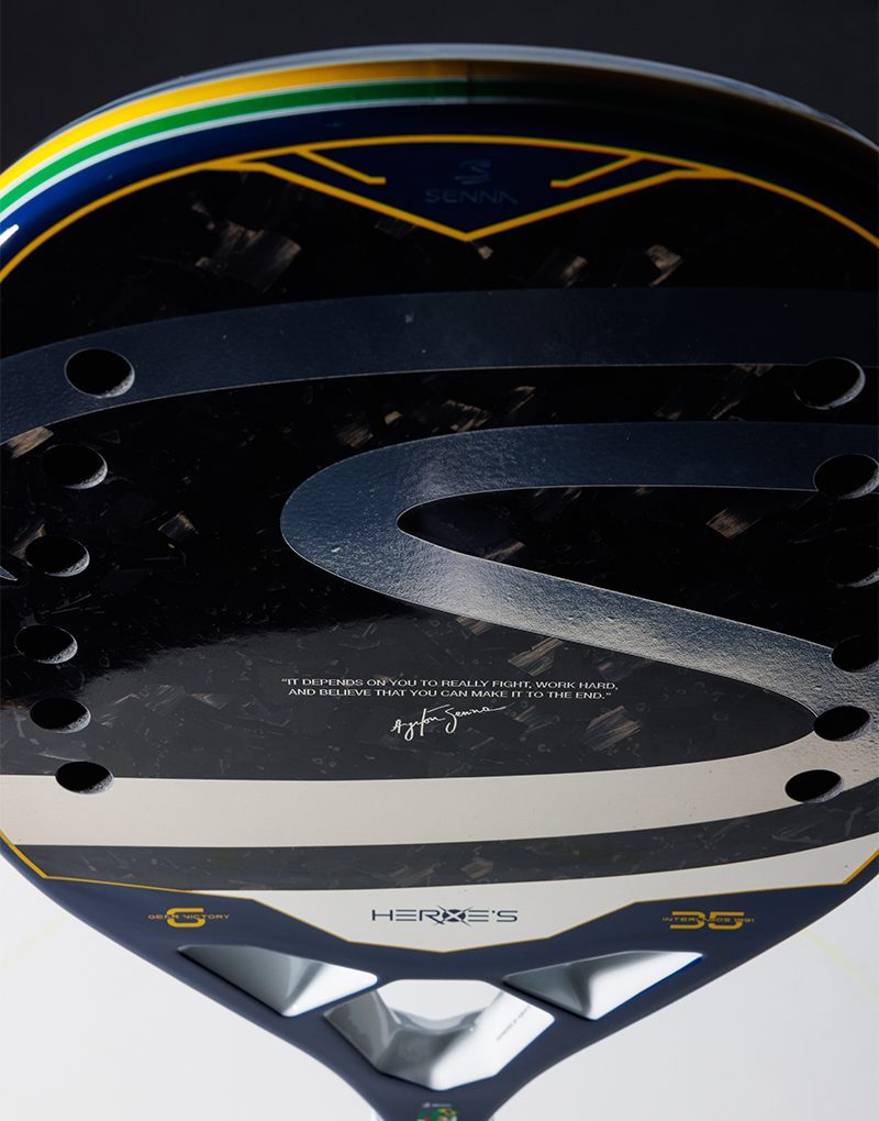 Raquete Heroe's x Senna 26 LTD