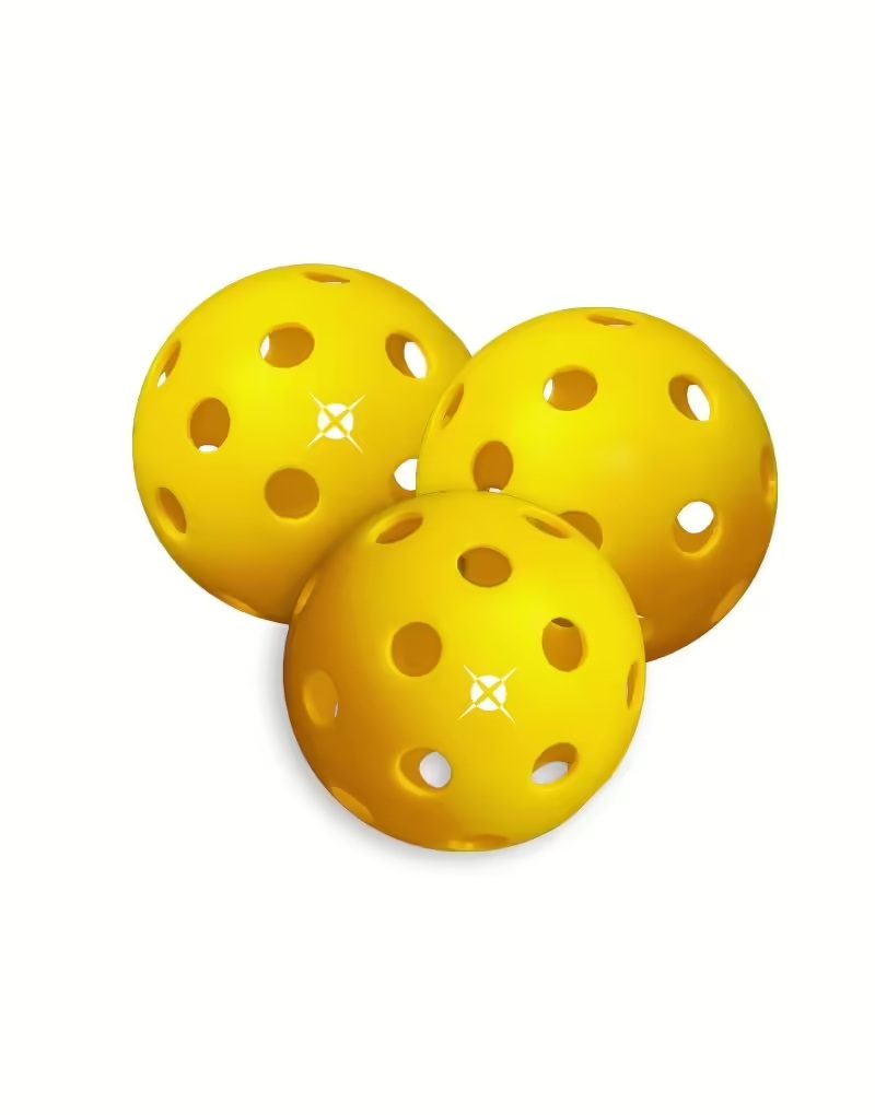 Conjunto de 3 bolas de pickleball